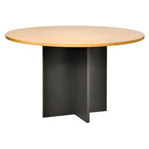 Jasper J Emerge Table 1200 Round Beech/Ironstone