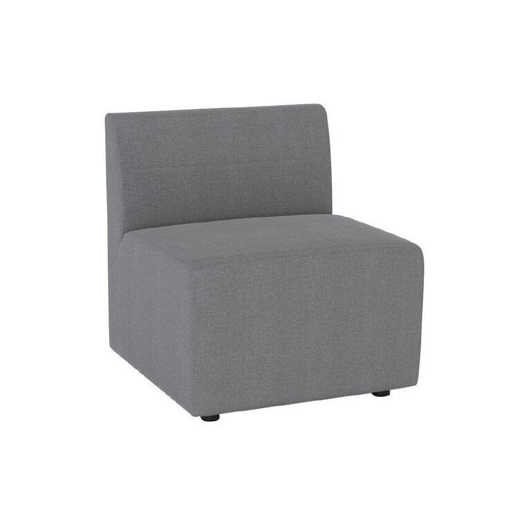 Knights Conexion Cube with Backrest Reef Pewter Grey
