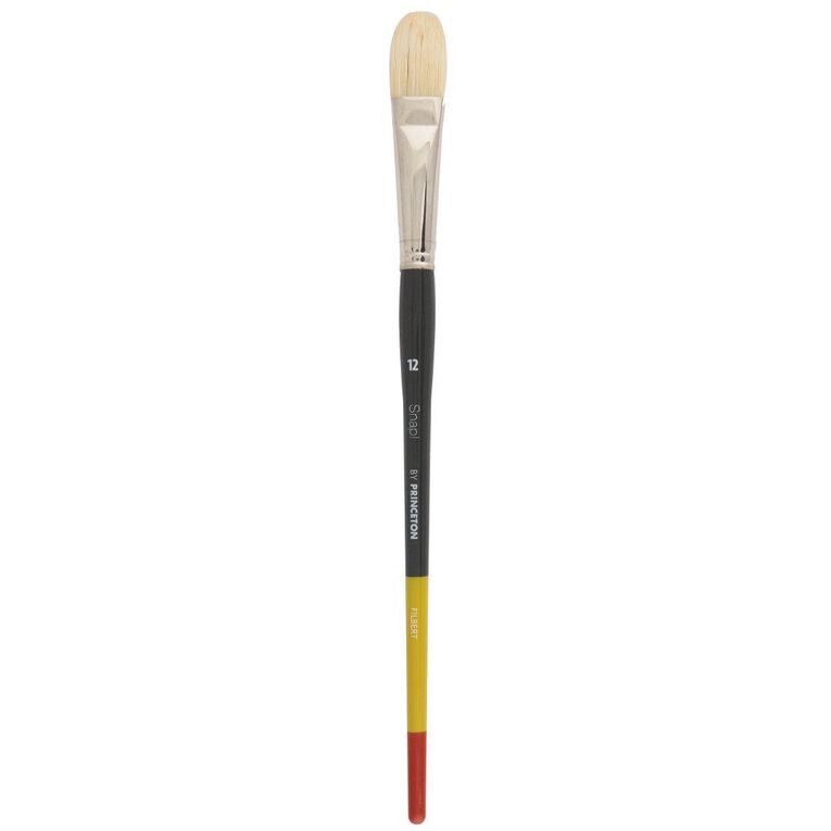 Princeton Snap Brush Long Handle Bristle Filbert 12