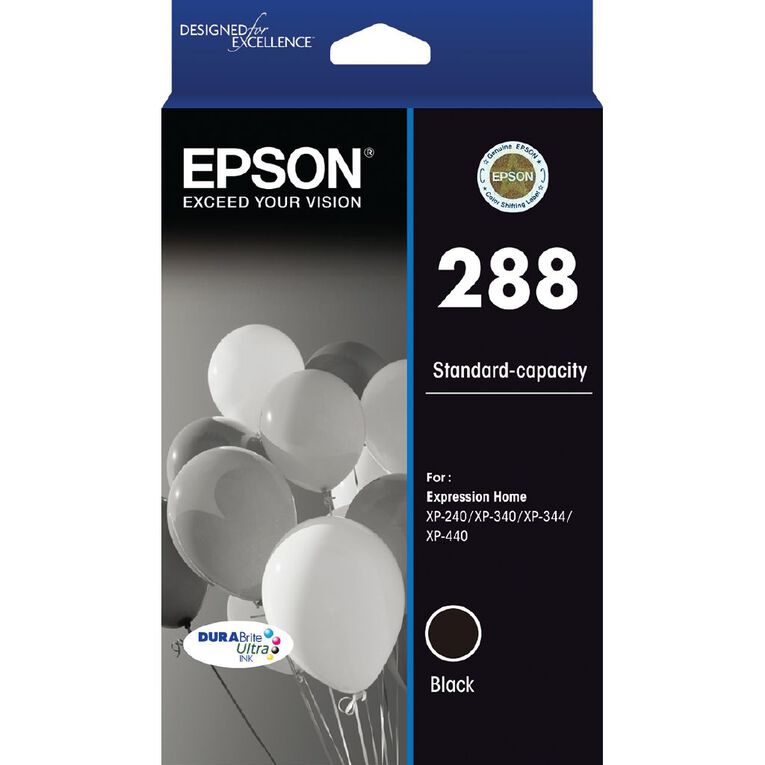 Epson 288 DURAbrite Ink Black 175 pages
