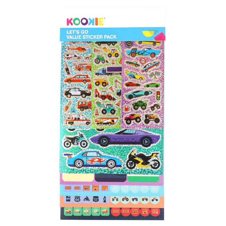 Kookie Let s Go Sticker Value Pack