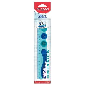 Maped Kidy Learn Concentration Ruler 20cm Blue