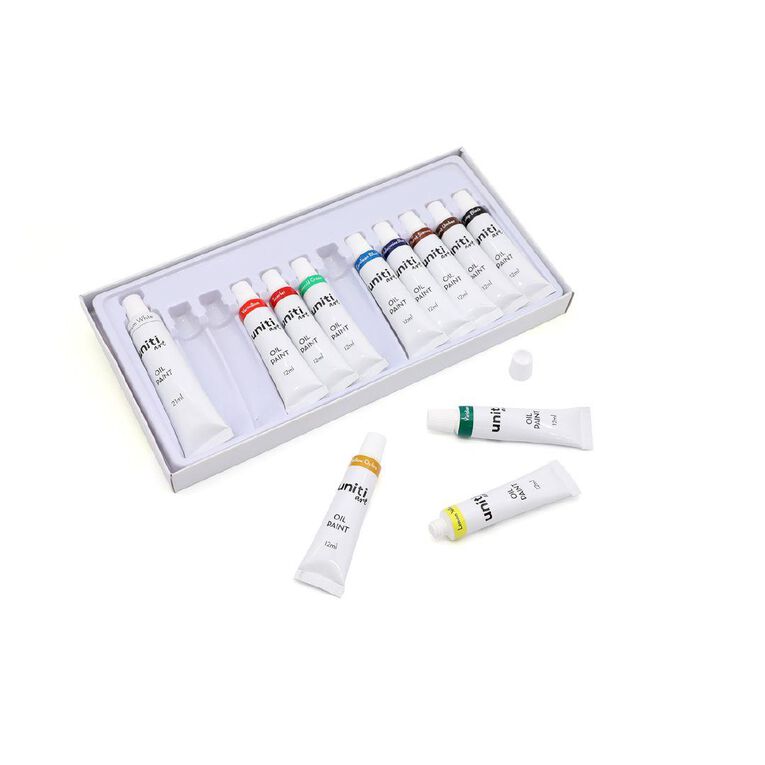 Uniti Oil Paint Set 12 Pack