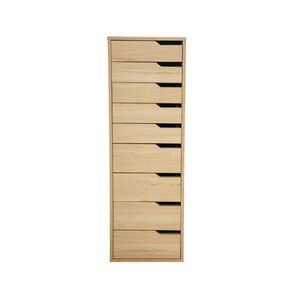 Living & Co Hael 9 Drawer Unit Oak Look