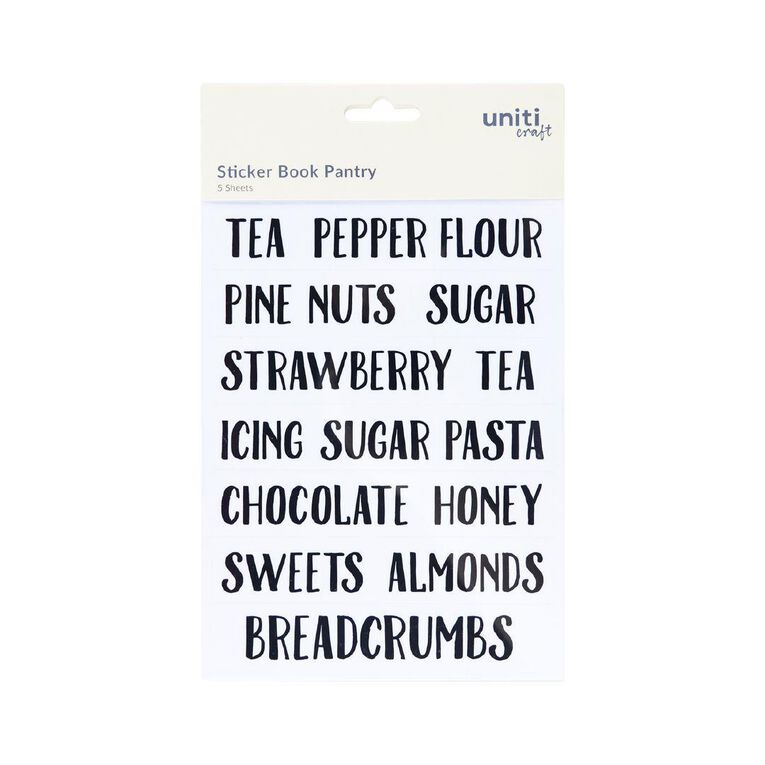 Uniti Sticker Book Pantry