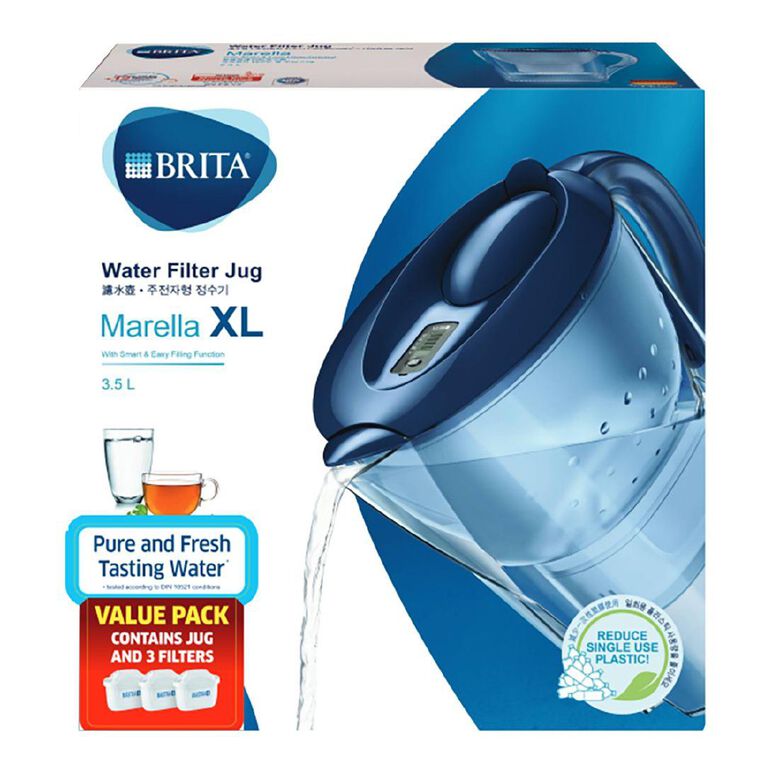 Brita Marella XL Jug With 3Mx+ Filters
