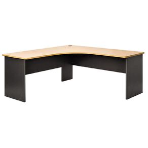 Jasper J Emerge Workstation 1800 x 600 Beech/Ironstone