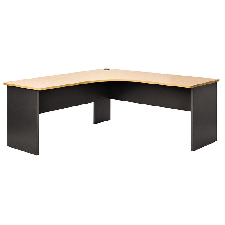 Jasper J Emerge Workstation 1800 x 600 Beech/Ironstone