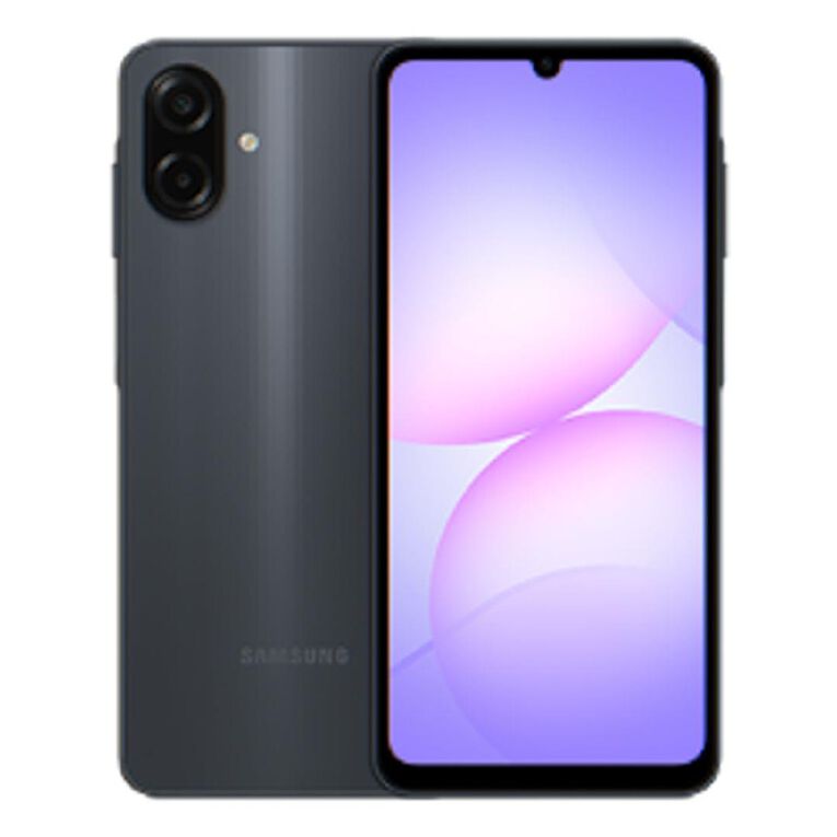 Samsung Galaxy A07 4G 64GB with 2degrees Sim Bundle Black