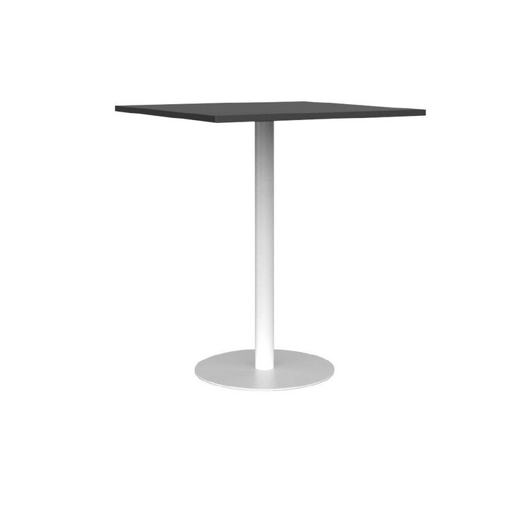 Knights Polo Bar Leaner 900 Square Black Top