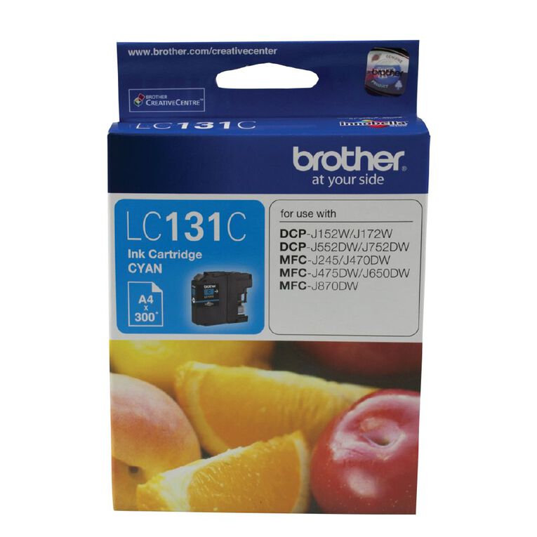 Brother Ink LC131 Cyan 300 Pages