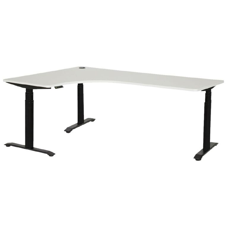 Jasper J Emerge Electric Workstation LH 1800x1200 White/Black