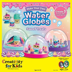 Faber-Castell Creativity For Kids Make Your Own Water Globe Sweet Treats