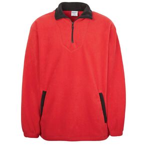 Schooltex Contrast Collar Polar Fleece Top