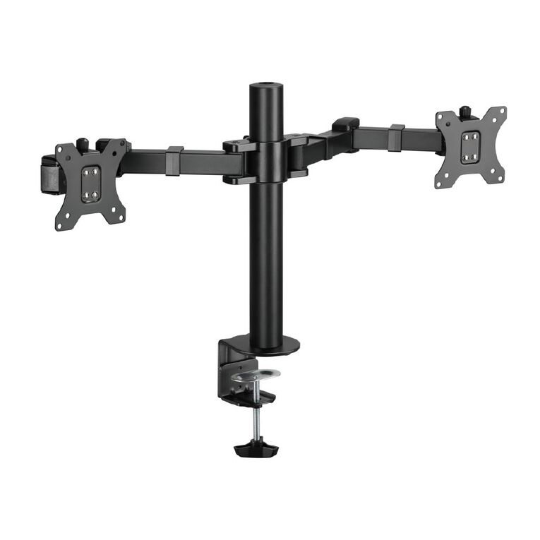 Bracom Dual Monitor Steel Articulating Monitor Arm Black