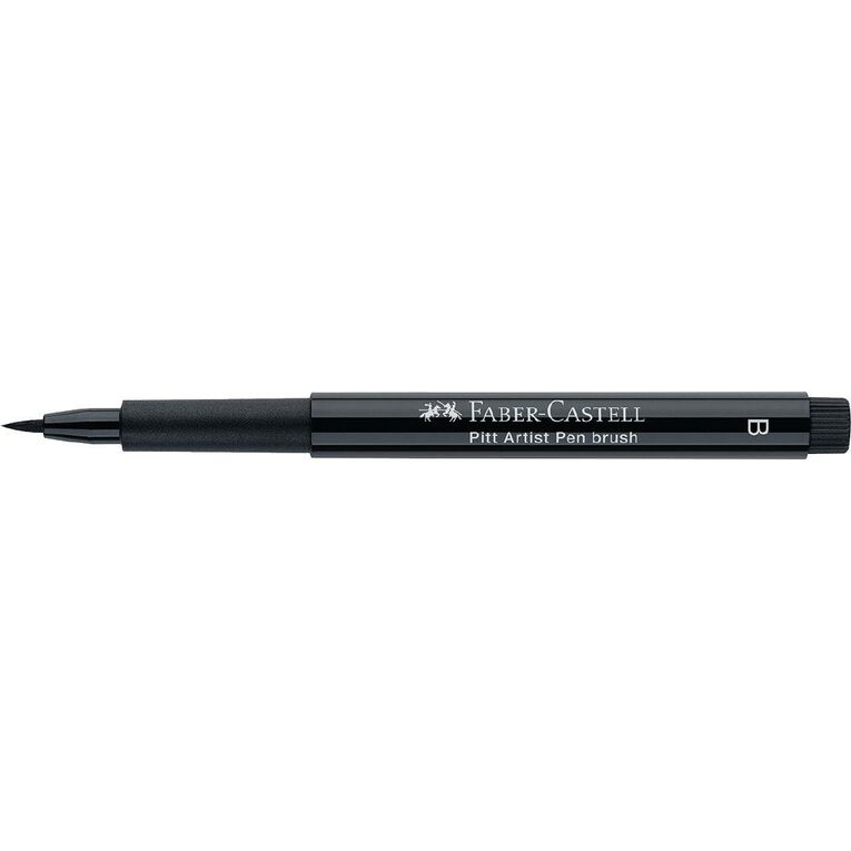 Faber-Castell Pitt Artist Pen Brush Nib 199 Black
