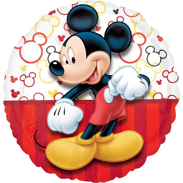 Anagram Mickey Mouse 45cm Standard Foil Balloon