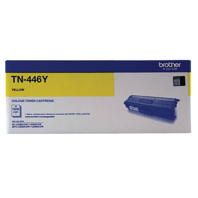 Brother Toner TN446Y Yellow 6500 Pages