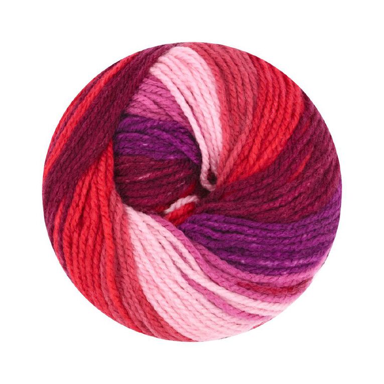 Birch Yarn Twirl Cake 100% Acrylic 150G Wine Berry