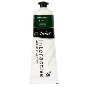 Atelier S1 Acrylic PaintTerre Verte Green 80ml