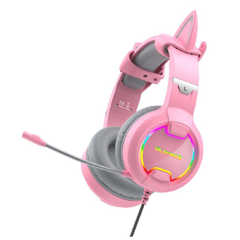 Playmax Pink Taboo Cat Headphones