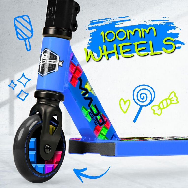 MADD Gear Whip Tacker-X Scooter Block Blue