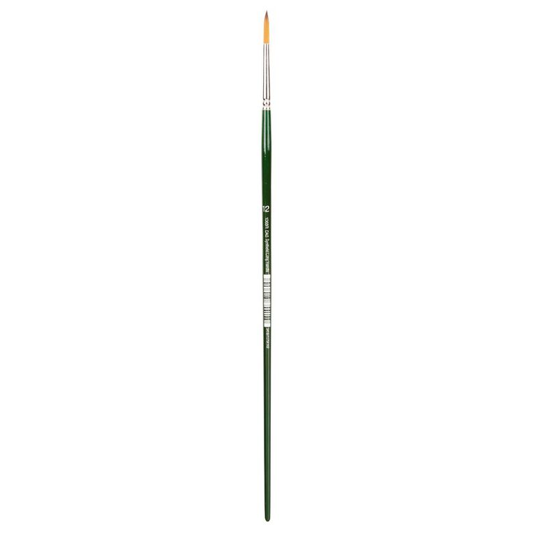DAS Long Handle Synthetic Round #12