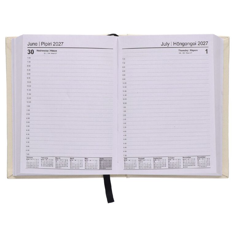 WS Colour Pop 2027 Diary A6 Day to Page Yellow