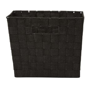 Living & Co Woven Basket Black Medium