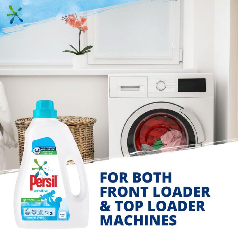 Persil Front & Top Loader Laundry Liquid Sensitive 2L