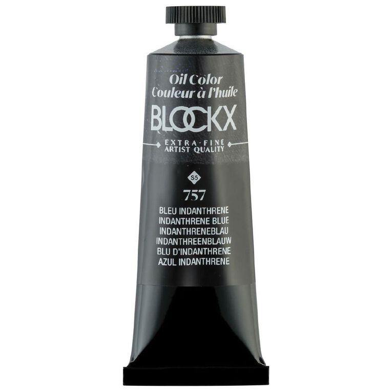 BLOCKX Oil Tube 35ml S5 757 Indanthrene Blue