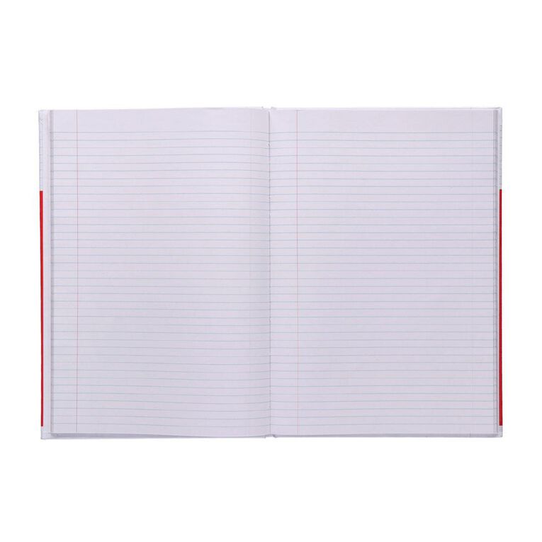 WS Lecture Book 2B8 7mm Ruled Hardcover 94 Leaf Red