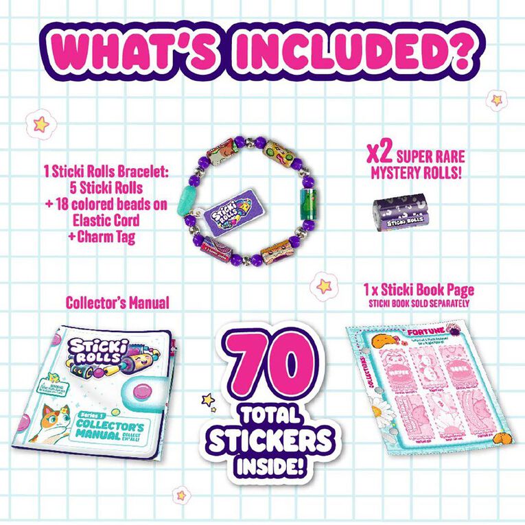 Sticki Rolls Sticki Rolls Sticki Band Single Pack