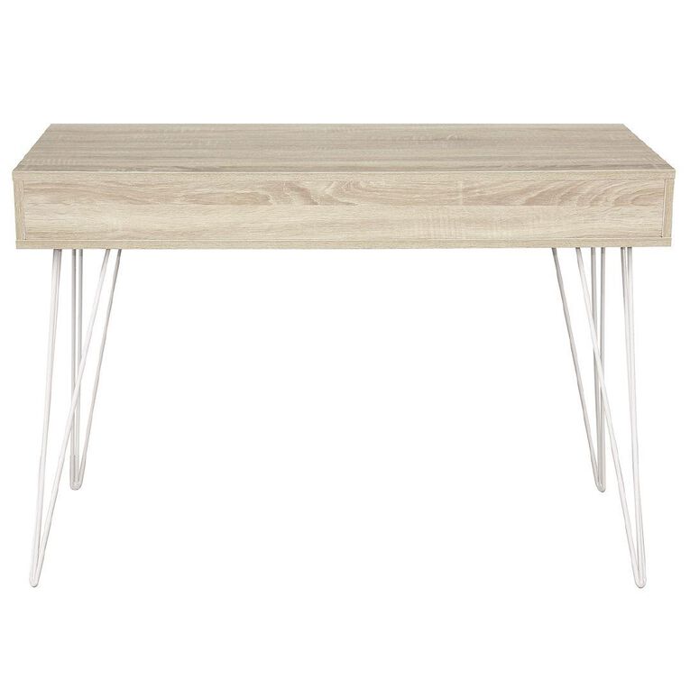 Workspace Metro II Desk Oak