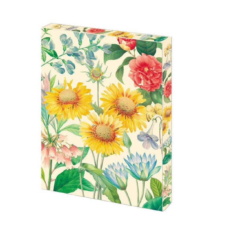 Notebook Floral Printed Edges