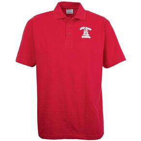 Schooltex Greymouth Main School Short Sleeve Polo with Transfer