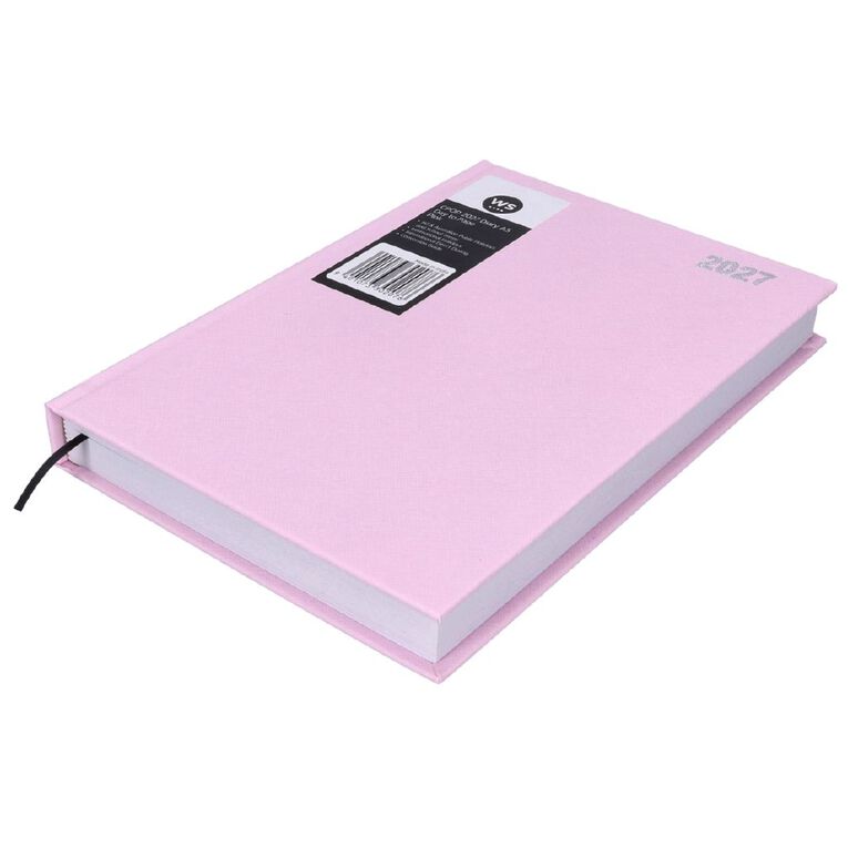 WS Colour Pop 2027 Diary A5 Day to Page Pink
