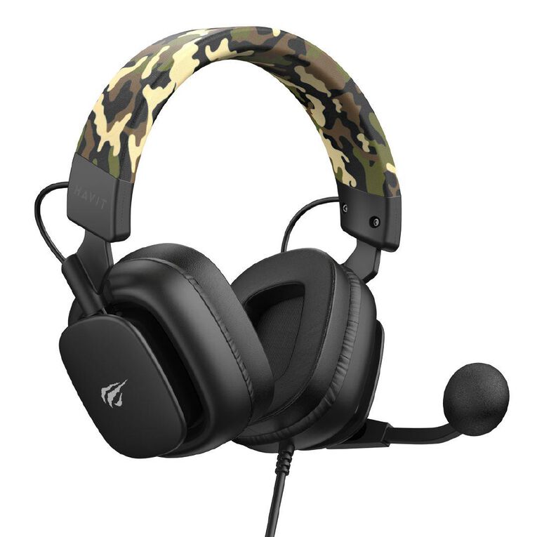 Gamenote 40mm Headset Camo H248U