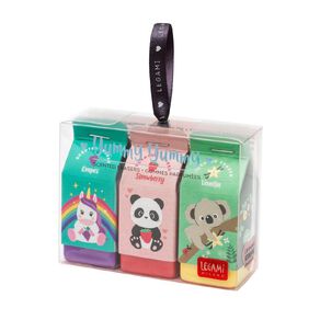 Legami Set of 3 Scented Erasers Yummy Yummy