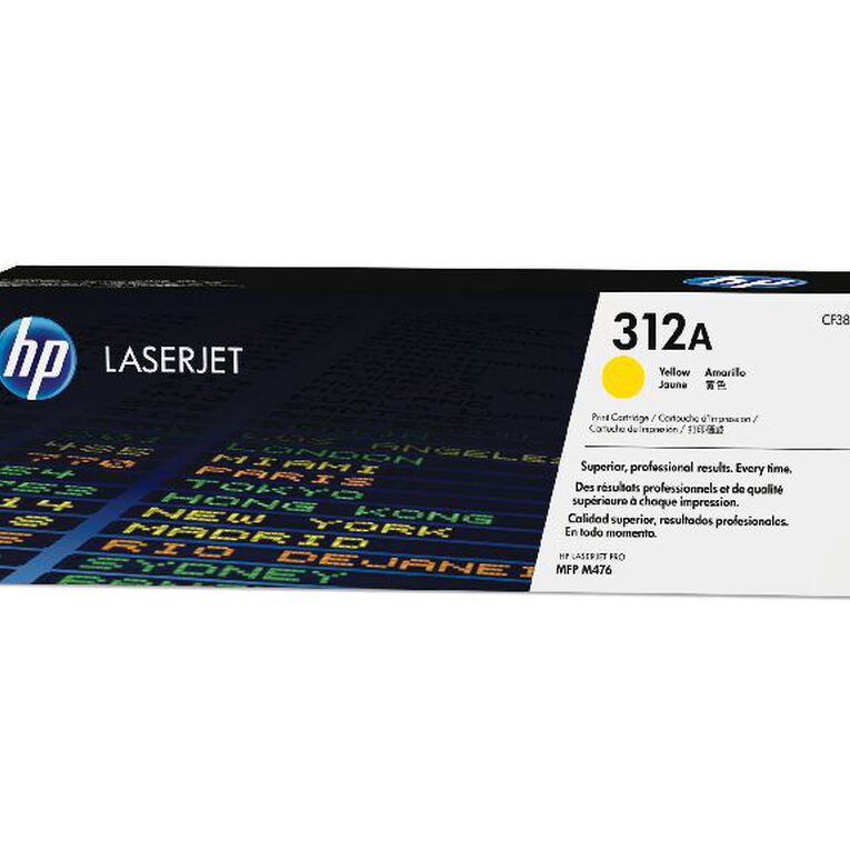 HP Toner 312A Yellow 2700 Pages