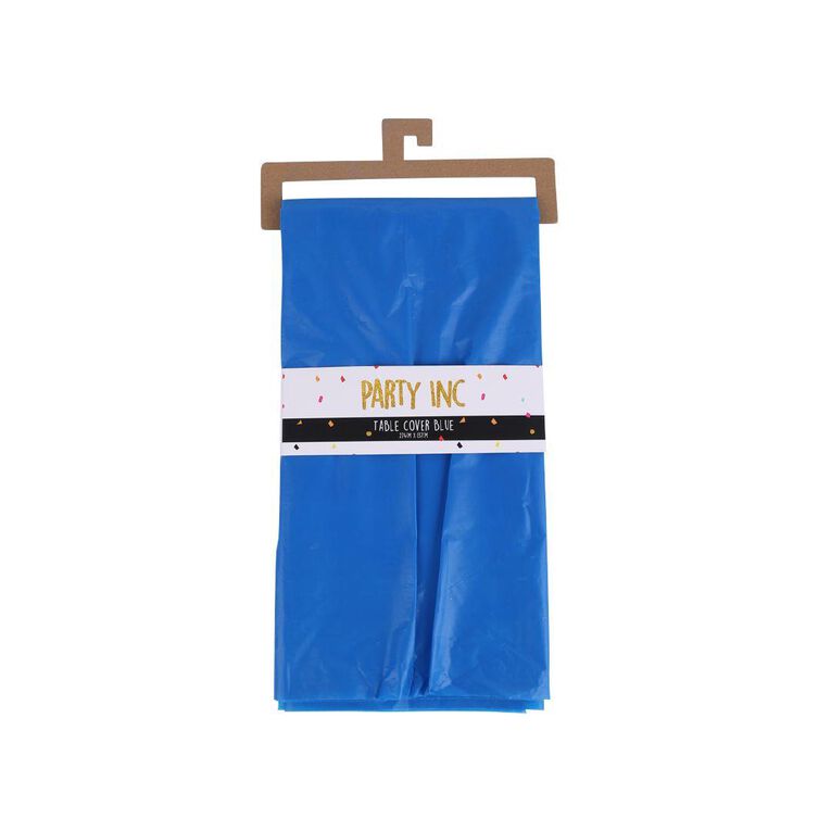 Party Inc Table Cover 137cm x 274cm Blue