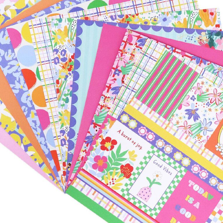 Uniti Colour Me Paper Pack 12 Sheets