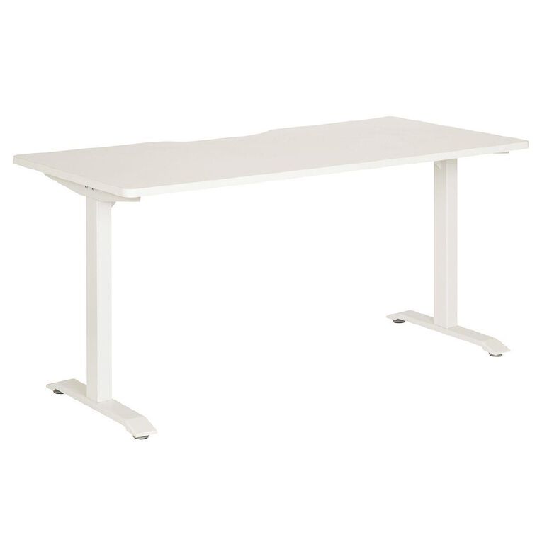 Jasper J Emerge Straight Scallop Desk 1800 White/White
