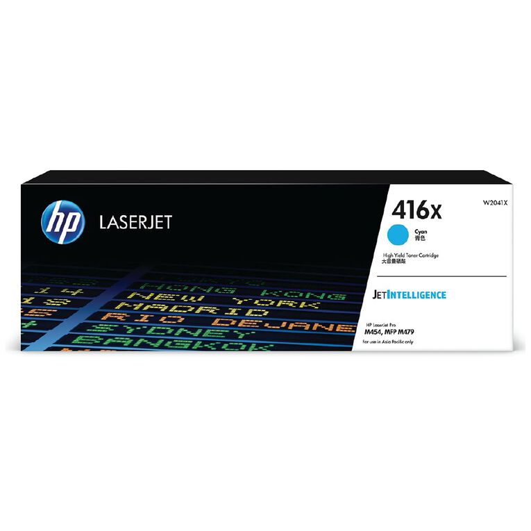 HP Toner 416X Cyan 6000 Pages