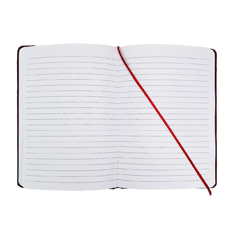 Uniti Stationery Corduroy Notebook A5 Maroon