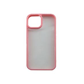 Tech.Inc Clear Phone Case For iPhone 13/14/15 TI0059PK Pink