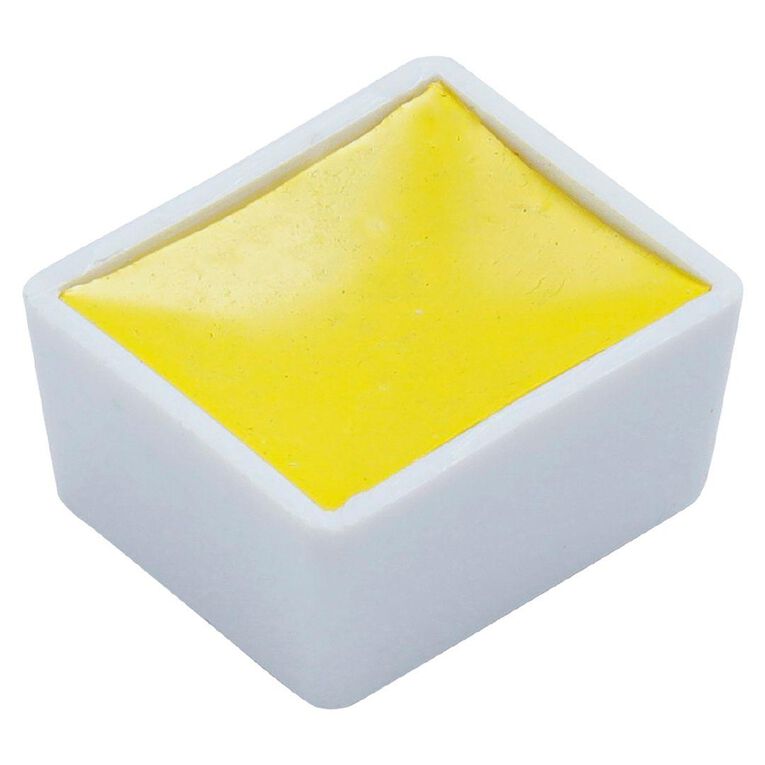 BLOCKX Watercolour Half Pan S3 311 Pale Cadmium Yellow