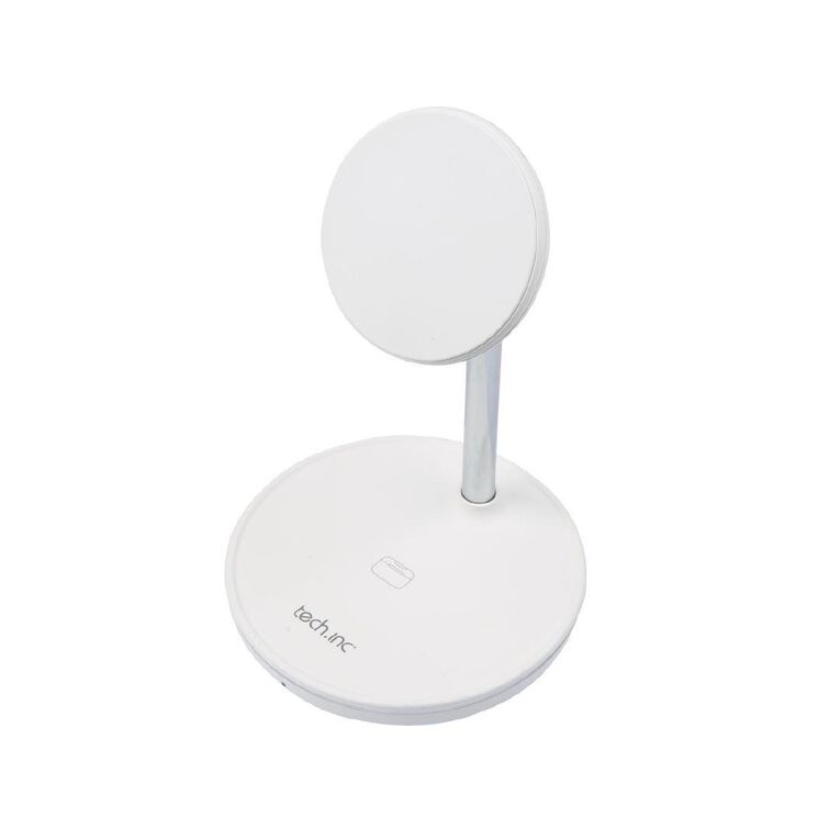 Tech.Inc 2-in-1 Magnetic Wireless Charger