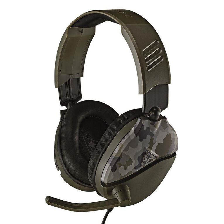 Turtle Beach Recon 70 Multiplatform Gaming Headset Green Camo