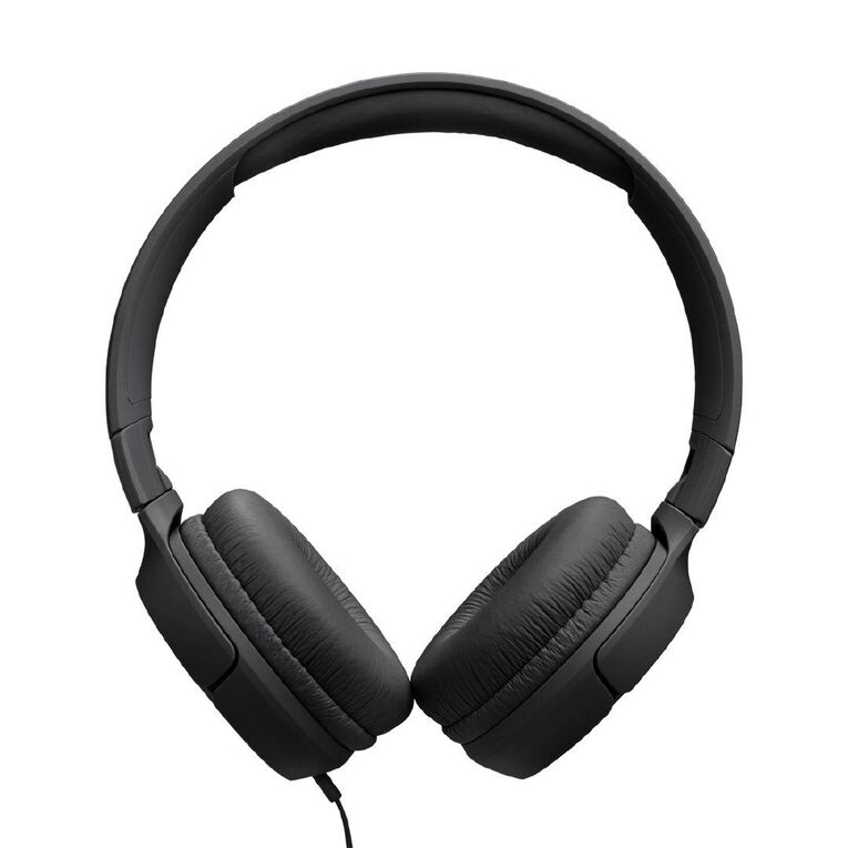 JBL Tune 520C USB-C Wired On-Ear Headphones Black